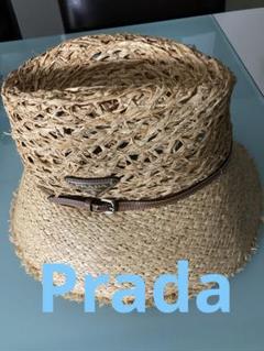 PRADA バケットハット バケハ ラフィア プラダ 麦わら 楽天市場】PRADA プラダ バケットハット 1HC137 2A2T レディース