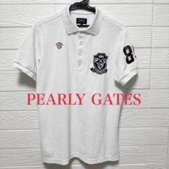 【限定SALE！】PEARLY GATES メンズポロシャツ ワッペン