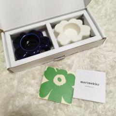marimekko Unikko 60th キャンドルホルダー 2個セット 2024AW】マリメッコ/ Unikko キャンドルホルダー 2個セット