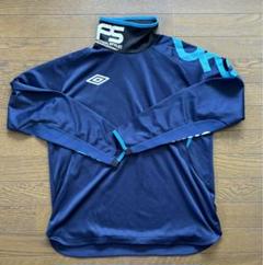 UMBRO UFS ネイビー フットサルシャツOサイズ