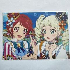 アイカツ　フォトカツ　ブロマイド　かえで＆ゆりか