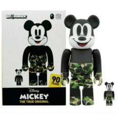 BE@RBRICK BAPE MICKEY MOUSE 100% 400%