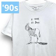 【アートT 】THINK it’s Stress Hanes シングルステッチのサムネイル