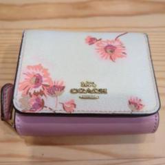 美品✨ コーチ COACH ショルダーウォレット 長財布 ティーローズ 花柄 2025年最新】コーチ 長財布 花柄 新作の人気アイテム - メルカリ