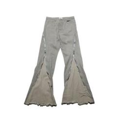 パンツ check hem zip flare pants y2k 00s punk m91235353937_1.jpg?1713318156