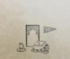 消しゴムはんこ。昭和の冬のサムネイル
