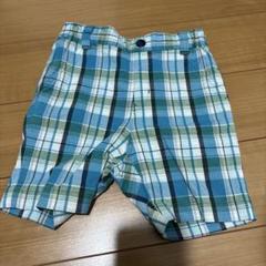 【美品】familia  ファミリア　ショートパンツ  チェック　青　90 本日限定最安値ファミリアハーフパンツ 90 - メルカリ
