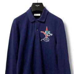 ジャン=ポール・グード×ラコステ刺繍ワニ柄クラッチ バッグ鞄クロコダイル鰐クロコ sankyo shokai クロコダイル バッグ メンズ セカンドバッグ