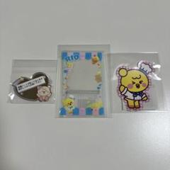 NiziU くじ　ハッピードロー　スリーブ　ステッカー　リヨセット