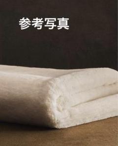 ZARA HOME プレーンフェイクファー　ブランケット　XL ZARA HOME プレーンフェイクファーブランケットXL