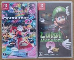 【セット】マリオカート8 デラックス☆新品☆ルイージマンション2 HD