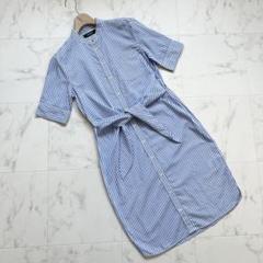 大きいサイズ ラルフローレン ロングシャツワンピース