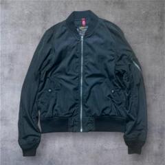 新品MERRELL MA-1フライトジャケット XL ブラック　定価38500円 AVIREX アビレックス #7832952601[7830959004](6202050) MA-1