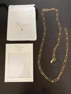 セブンフェアリー　Paris accessory24金 チェーンロングネックレス セブンフェアリーParis accessory24金 チェーンロングネックレス