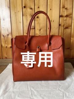 genten Minerva ミネルヴァ レザートートバッグ　オレンジ genten Minerva ミネルヴァ レザートートバッグ オレンジ