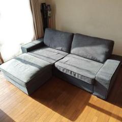 【3月処分します】IKEA イケア　KIVIK シーヴィク 3人掛け　ソファのみ KIVIK シーヴィク 3人掛けソファ 寝椅子付き, トレースンド