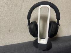 ヘッドフォンスタンド（ホワイト×ブラック）【3Dプリント製】【限定価格】のサムネイル
