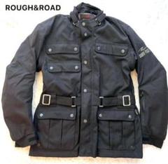 カッコいいゴアテックスジャケット 黒ROUGH&ROAD バイカージャケット 黒 カッコいいゴアテックスジャケット 黒ROUGH&ROAD バイカー