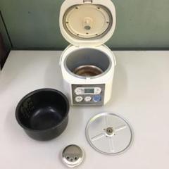 SANYO ジャー炊飯器 玄米対応 (ステンレスホワイト・3.5合炊)