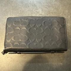 COACH コーチ ラウンドファスナー長財布 値下げ対応可能