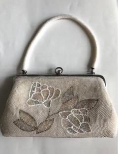 ビーズ刺繍 花柄 クラッチバッグ - メルカリ