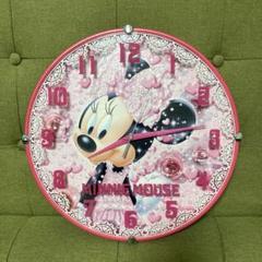 ミニーマウス 掛け時計 直径30cm