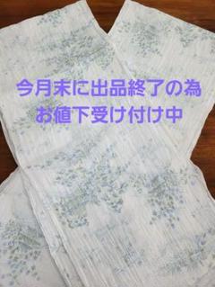 【セール】 24時間以内発送】小千谷ちぢみ 本麻 着分 洗い張り - メルカリ 着物・浴衣