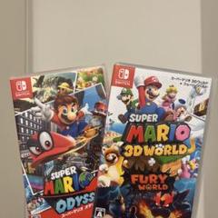 スーパーマリオ オデッセイ & 3Dワールド + フューリーワールド　2本セット スーパーマリオ オデッセイ & 3Dワールド + フューリーワールド
