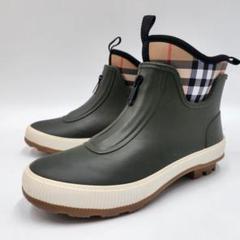 BURBERRY❤︎バーバリー❤︎FLINTON❤︎レインブーツ❤︎新品未使用❤︎38❤︎ BURBERRY（レインブーツ/長靴）のフリマアイテム一覧