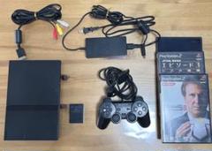 PlayStation 2 本体 SCPH-70000 ソフト3本付き