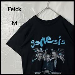 バンドtシャツ　genesisジェネシス　黒ブラック　2021ツアーライブ　古着