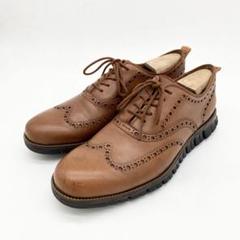 A16243 美品 コールハーン　ゼログランド　ウィングチップシューズ　9.5