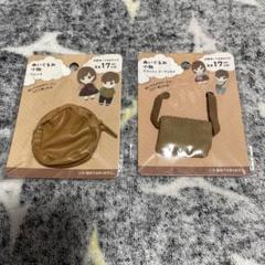 ヲタコレ ぬい活 ぬいぐるみ用 サコッシュ コーデュロイ リュック 2点のサムネイル