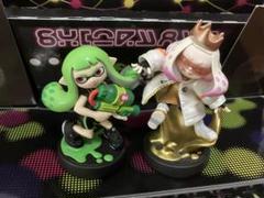 amiiboサイドオーダー ヒメと限定色ライムグリーンガール（スプラトゥーン）