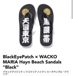 BLACKEYEPATCH WACKO MARIA ビーチサンダル 27cm - メルカリ