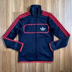 Ｍアディダスadidasネイビー紺トラックジャケットジャージ