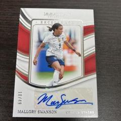 Panini MALLORY SWANSON サイン入りカード 10/49のサムネイル