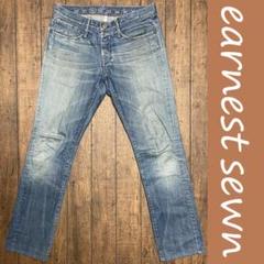 EARNEST SEWN スリムストレート 31/ダメージ、ships、シップス