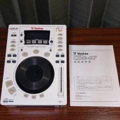 Vestax CDRに録音機能を搭載したCDJ CDR-07 整備戻り後保管品