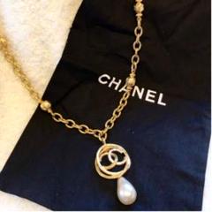 ヴィンテージ パールロング ネックレス CHANEL