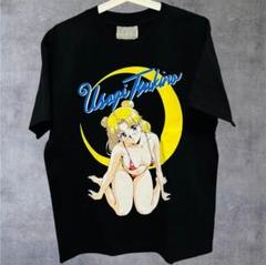 新品✨セーラームーン Tシャツ メンズ 半袖 新品 古着 攻め ブラック