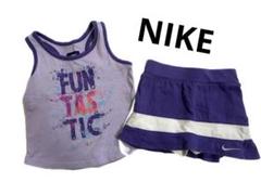 Nike FUN TASTIC タンクトップ＆スカートセット セットアップ 紫