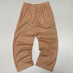 90s Vintage レーヨン スラックス 2タック センタープレス ドレープ 90s Vintage レーヨン100% 2タック センタープレス スラックス