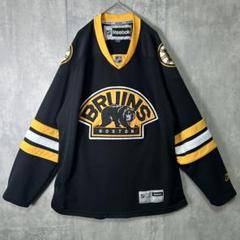 希少デザイン ブルーインズ ゲームシャツ ホッケー NHL Reebok