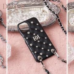 Darich キルティングビジュー iPhoneケース