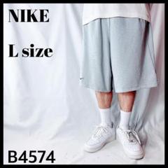 NIKE ナイキ ハーフパンツ ショートパンツ バックデザイン グレー メンズL