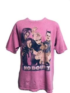 【値下げ】NO DOUBT バンドT ピンク L〜XL相当 メキシコ製のサムネイル