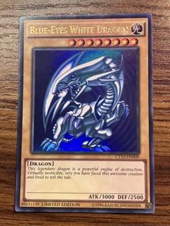 遊戯王【英語版】青眼の白龍 DT01 スーパーレア‼️ 英語版 DTP1-EN001 Blue-Eyes White Dragon 青眼の白龍