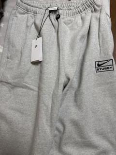 Stussy✖️NIKEスウェットパンツ Nike x Stussy グレー スウェットパンツ L