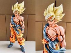 ドラゴンボールフィギュア 伝説の超サイヤ人 孫悟空 リペイント Grosサイズ ドラゴンボールフィギュア 伝説の超サイヤ人 孫悟空 リペイント